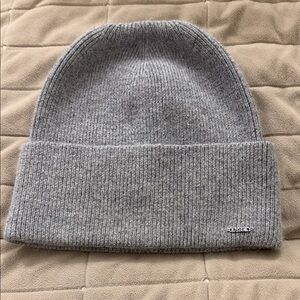 Gray Knit Beanie One Size
